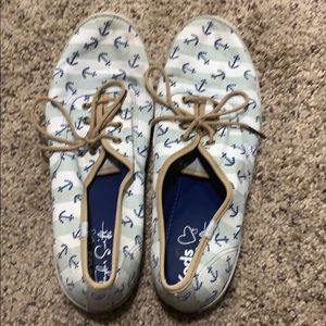 Anchor Print Keds